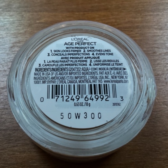 L’Oréal Paris Age Perfect 4-in-1 Tinted Balm  10 Medium  18g/0.63oz New Sealed - Picture 3 of 4